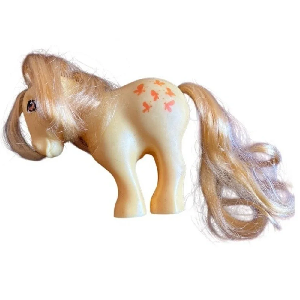 Vintage My Little Pony G1 Flat Foot Butterscotch 1982‎ Hasbro